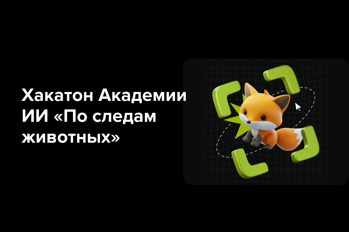 «По следам животных»: Академия ИИ приглашает на зимний хакатон с призовым фондом 1 млн рублей